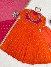 KD 1518 Faux Georgette Anarkali Suit Exporters In India